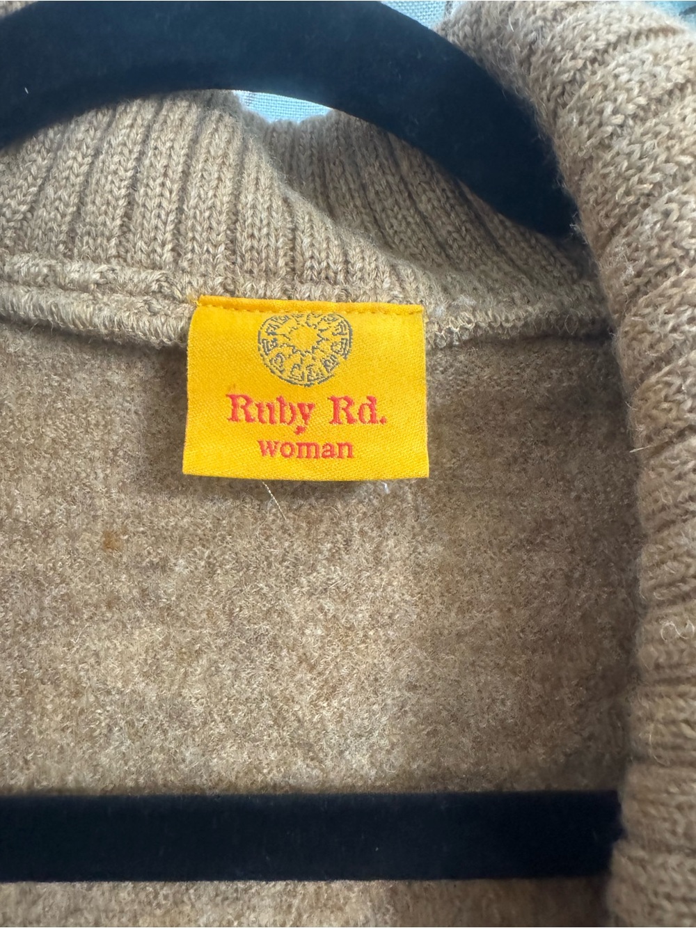 Boiled wool Button-Up Coat - Picture 3 of 5